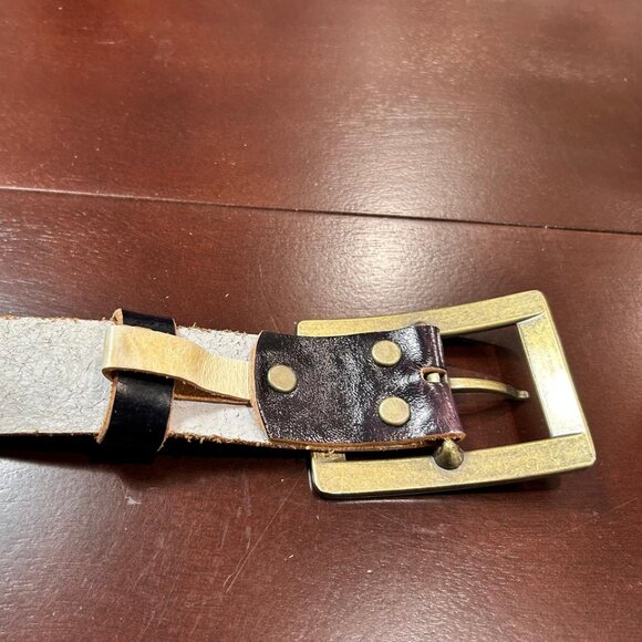 Christian Audigier Vintage Handmade Genuine Leather Belt (Crystal/Stud/Demon) - Picture 7 of 10